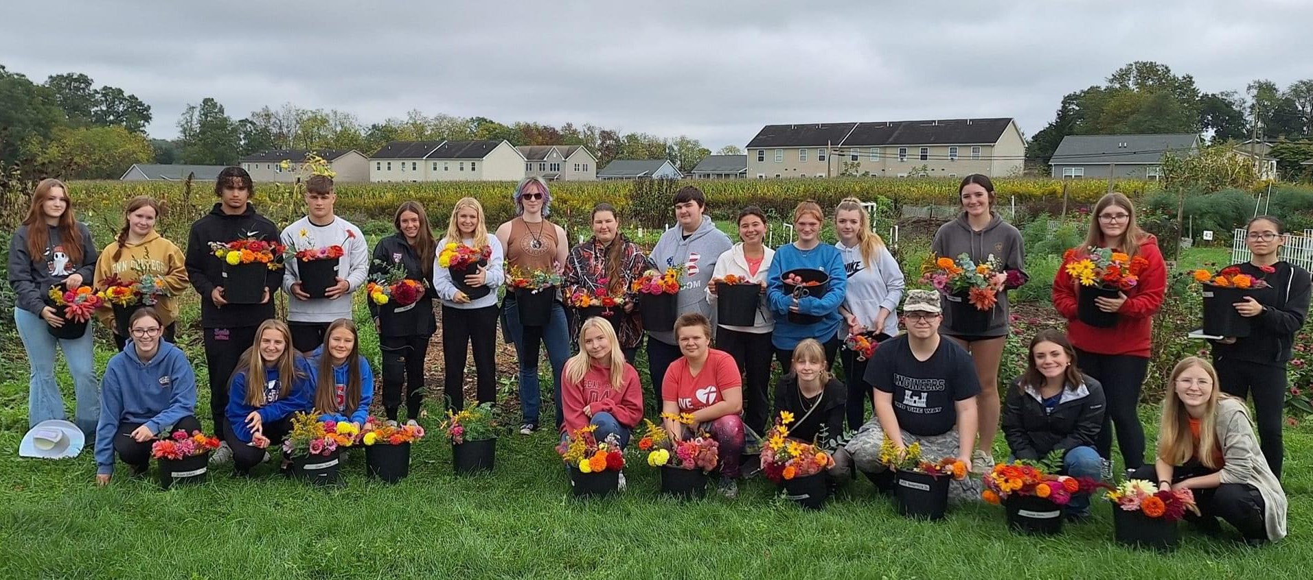 Floriculture Class Standing Tall With Nature’s Beauty!