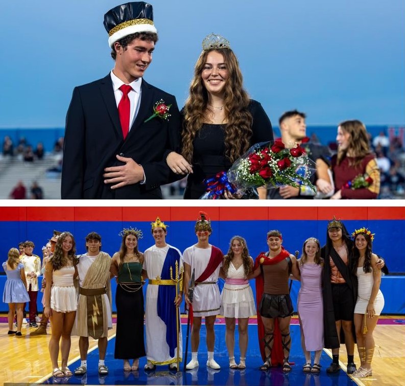 Homecoming King & Queen – Clayton Davis & Audrey Bucher!