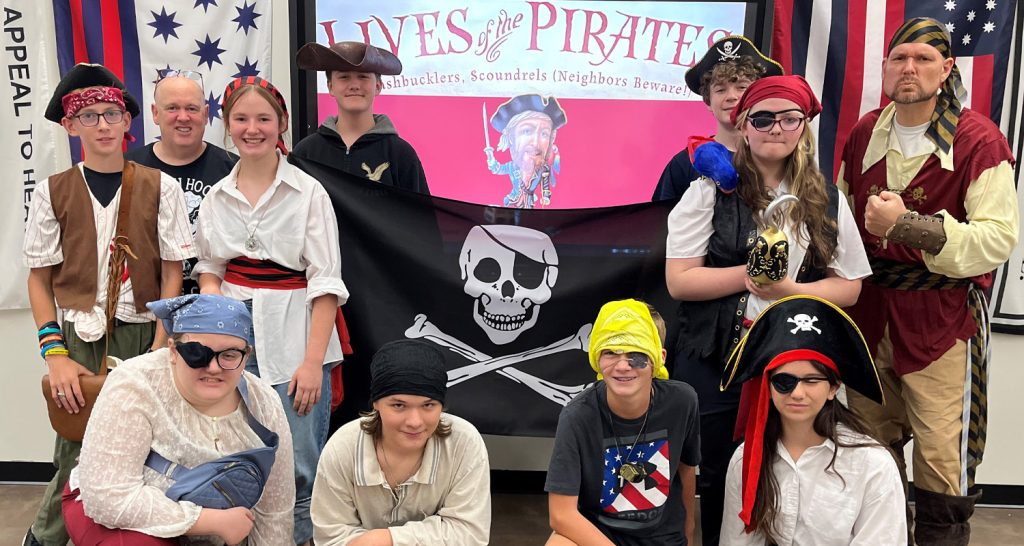 8th Graders dress like Pirates