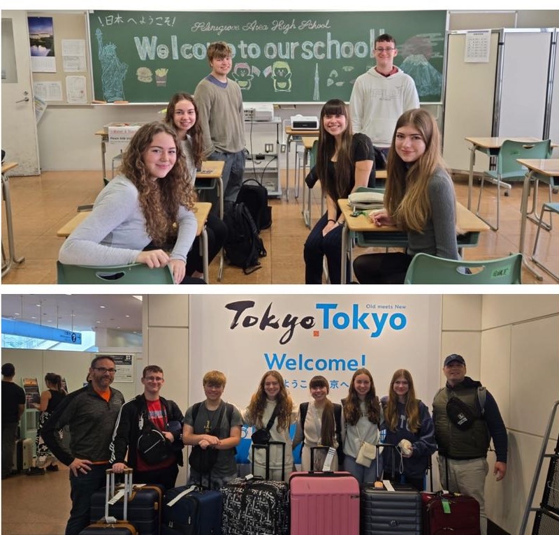 SAHS Students in Japan