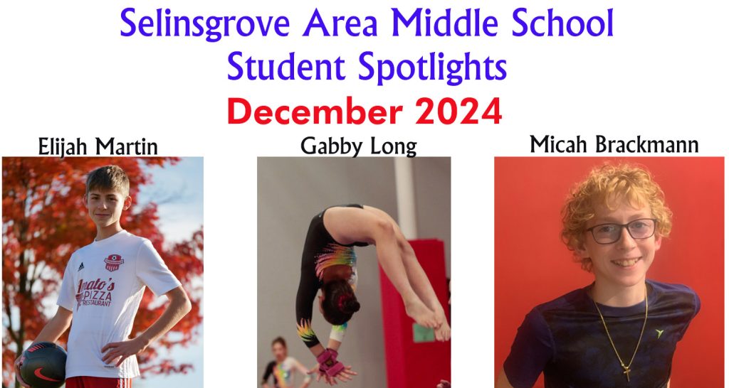 Student Spotlights for December 24