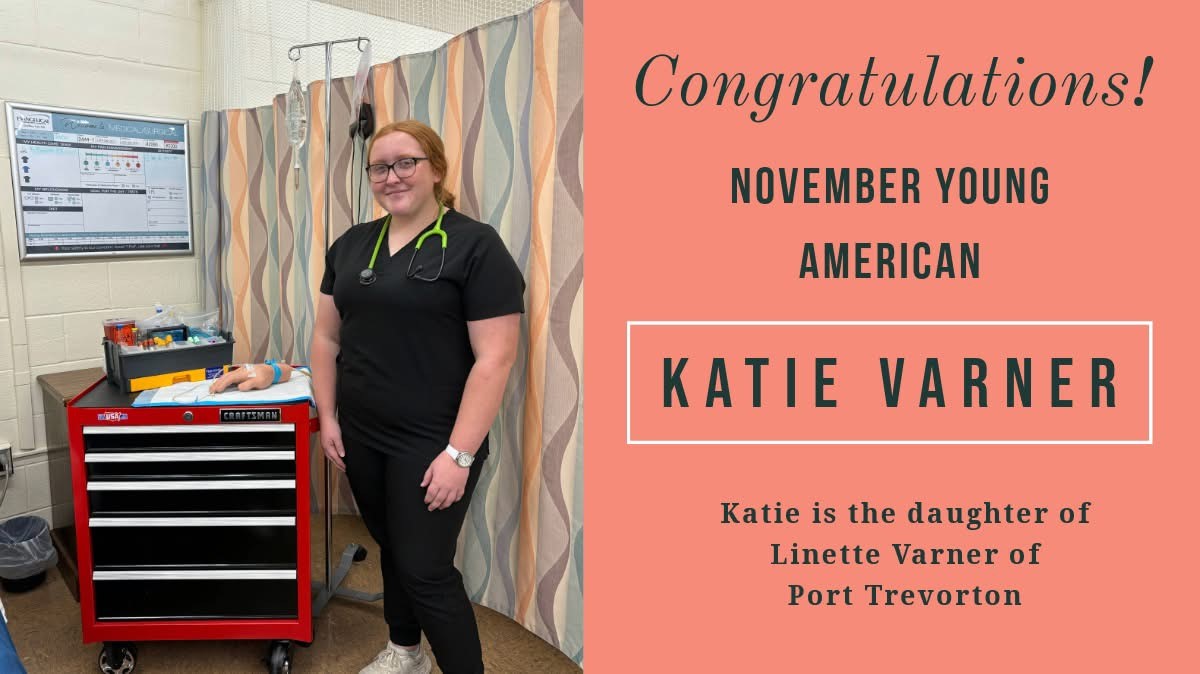 November Sun Area Technical Institute All American in Health Professions & Related Sciences!  Congratulations Katie!