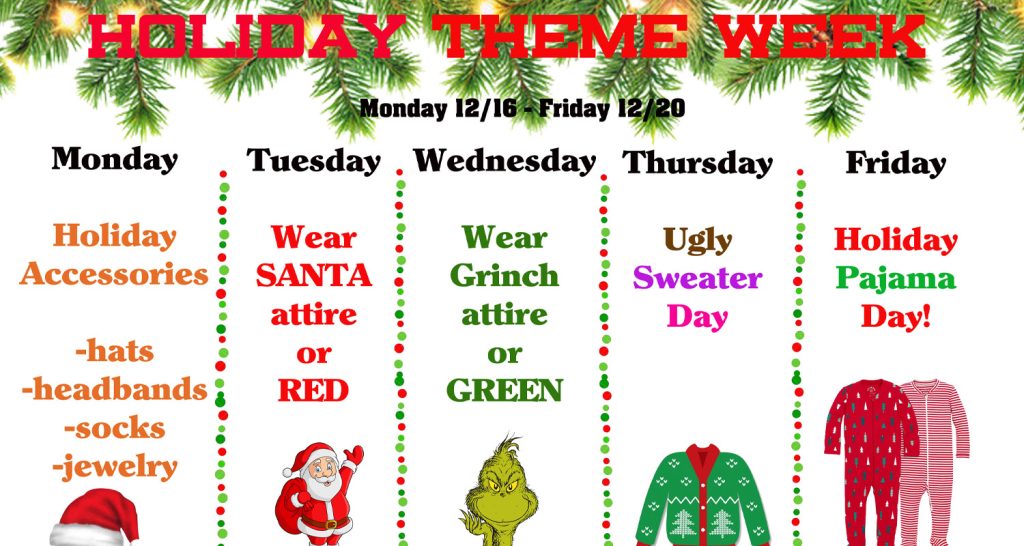 Holiday Theme Week