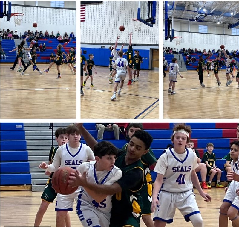 7th Grade Boys Basketball Battle Lewisburg!